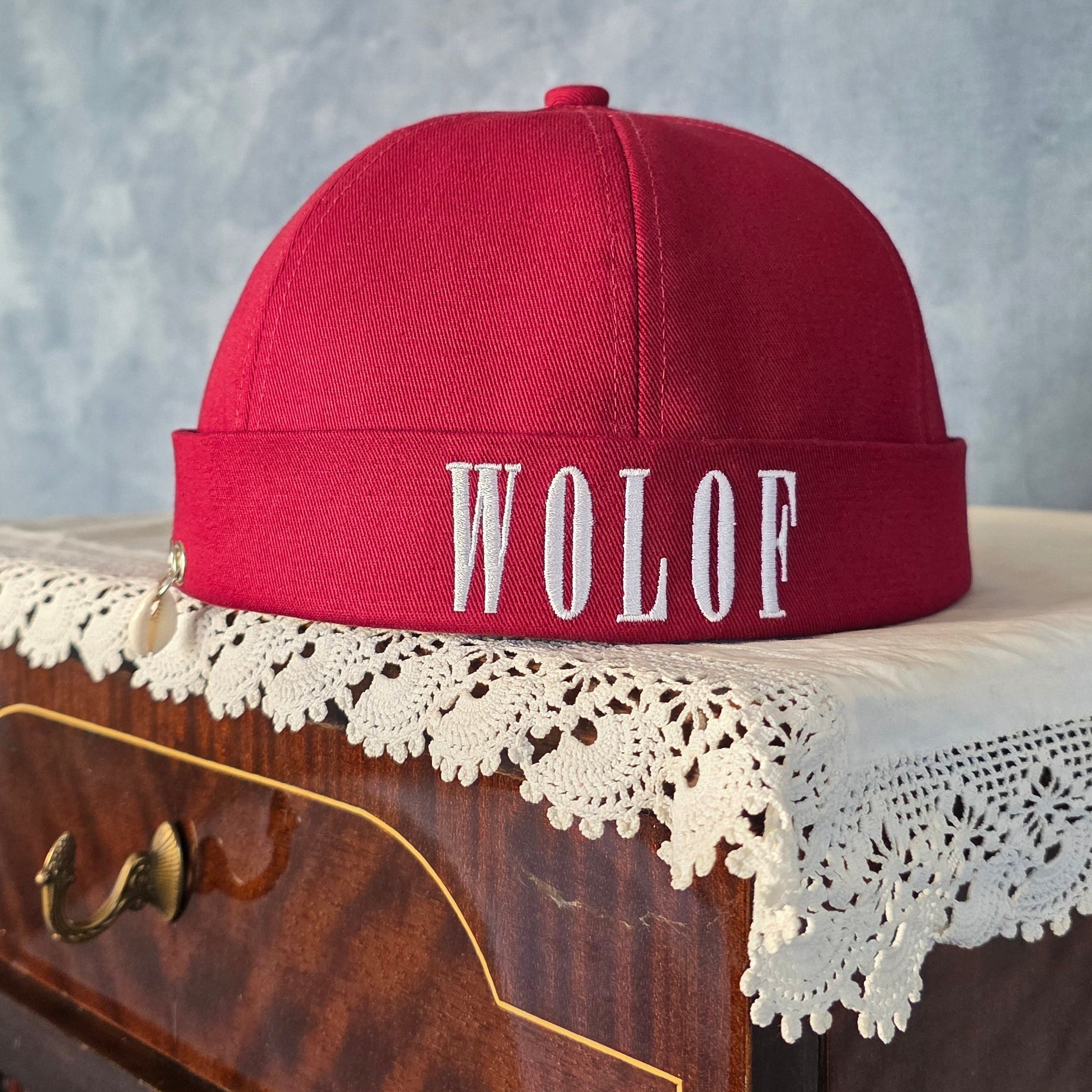 Bonnet WOLOF Bordeaux - Intérieur Satin