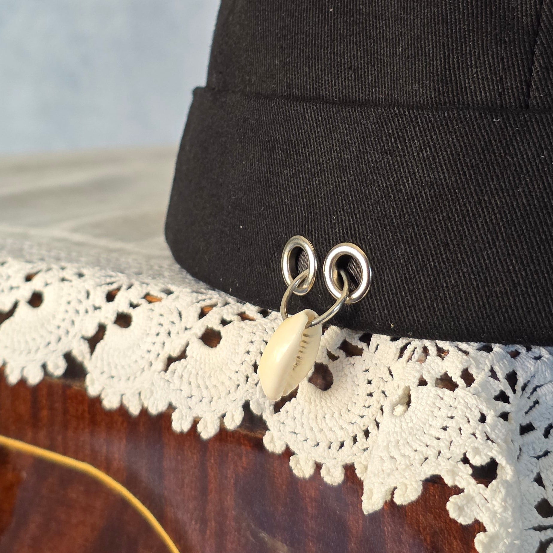 Bonnet WOLOF Noir - Intérieur Satin